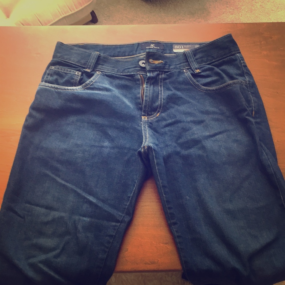 Designer Straight-Leg Jeans